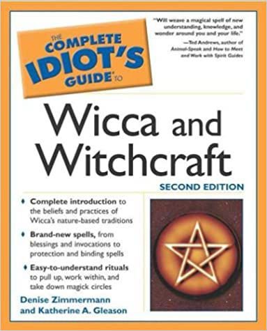 Complete Idiot's Guide to Wicca and Witchcraft.